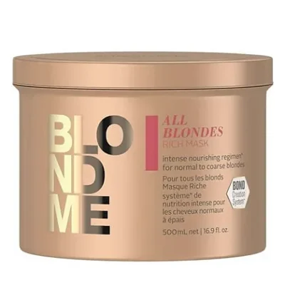 מסכה לשיער בלונדמי ריץ מאסק 500 מ"ל - Schwarzkopf